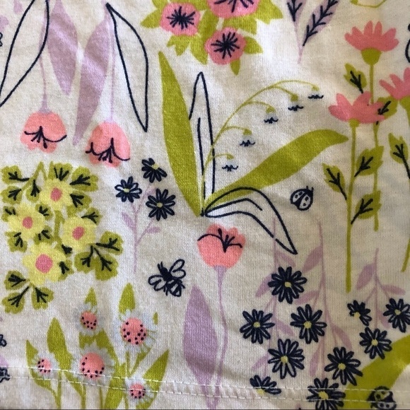 Cat and Jack floral cotton blend tank top in size XS - Picture 5 of 5